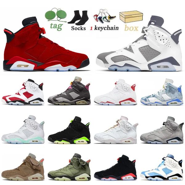 

2023 with box trainers basketball shoes cool grey 6s toro denim mint foam jumpman 6 georgetown black infrared red oreo