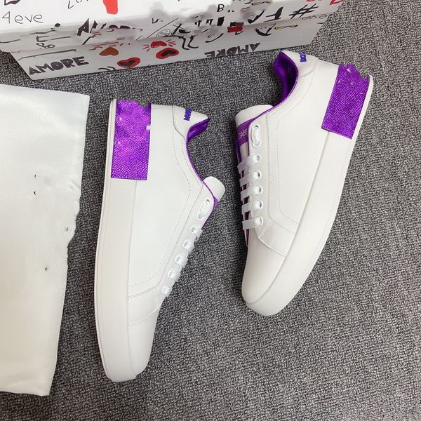 

women casual shoes platform sneak mens tainers outdoor designer luxury suede leather men women chaussures mc 36-46 0407, Black