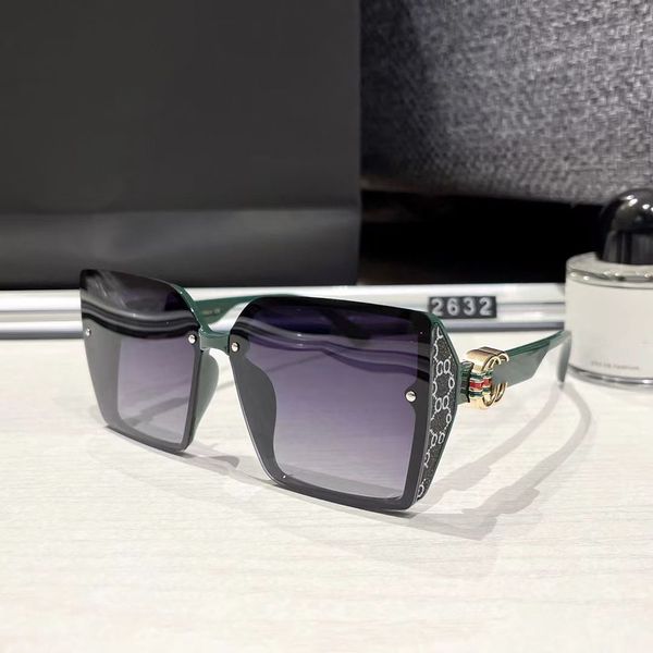 

luxury sunglasses designer letter womens mens sunglass uv protection letter senior eyewear for women eyeglasses frame vintage metal sun glas, White;black