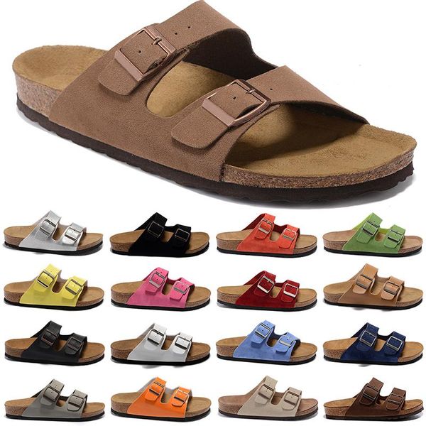 

2023 new fashion designer clogs birk shoes men women sandals arizona gizeh slippers caliente verano flip flops hombres mujeres beach sliders, Black