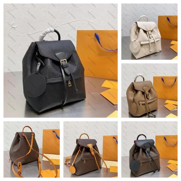 

women carry all shoulder crossbody bag designer bag handbag embossed cow leather backpack luxurys knapsack high capacity tote louise viuton