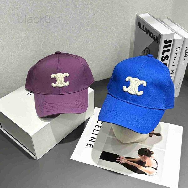 

ball caps designer embroidered baseball hat casual duck tongue original show face small couple new color white x0v6, Blue;gray