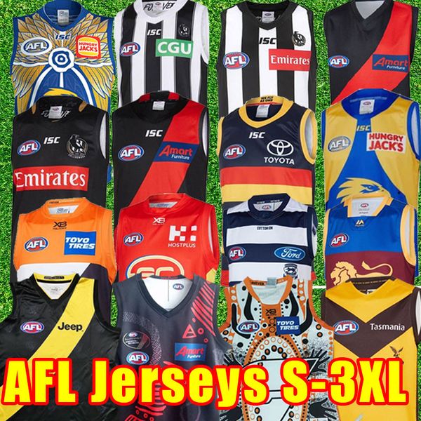 

22/23 afl port adelaide crows karnten essendon bombers st kilda jerseys brisbane lions fremantle dockers tank gold coast suns hawthorn hawks, Black;gray