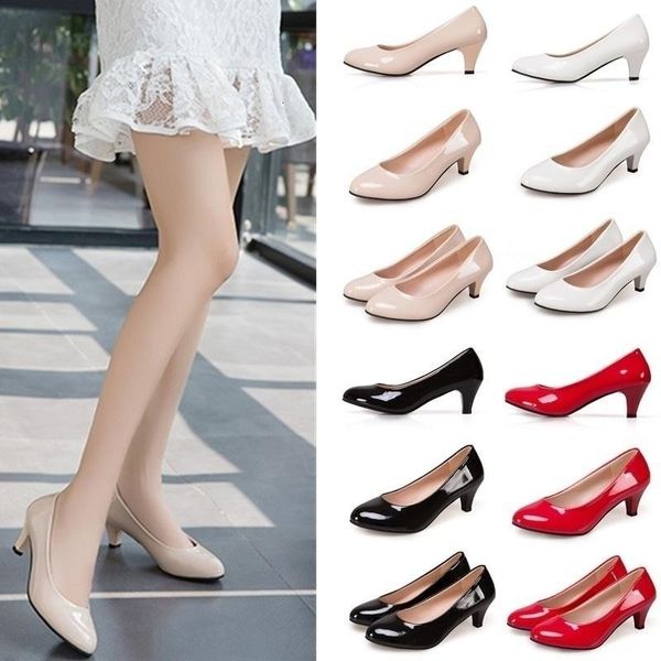 

sandals female pumps nude shallow mouth women shoes fashion office work wedding party shoes ladies low heel shoes woman autumn 230324, Black