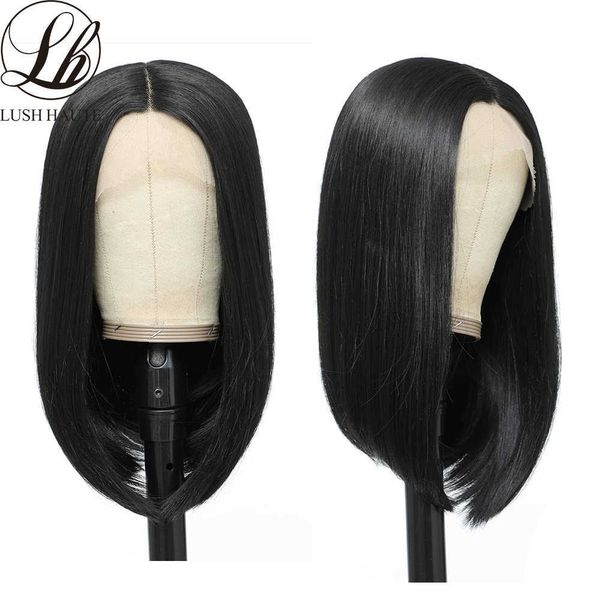 

synthetic wigs short straight bob lace wigs for black women with baby hair heat resistant fiber synthetic wig 13x4x1 middle t part 230227
