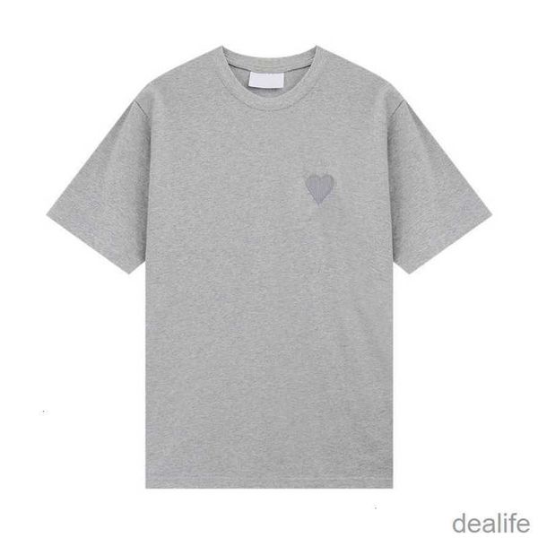 

mens women designer of luxury t shirt fashion men s casual tshirts tees man clothing amis short sleeve 1cpl, White;black