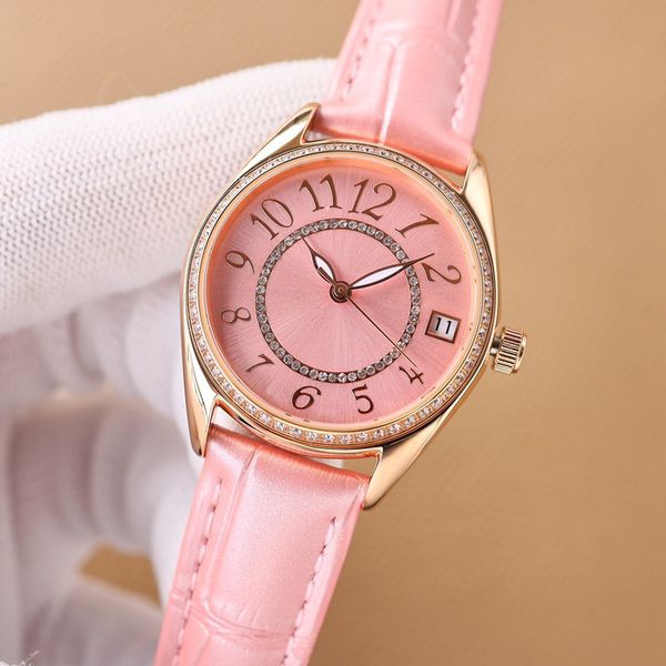 

women watch automatic mechanical movement watch 33mm luminous fashion business sappire waterproof wristwatch montre de luxe, Slivery;golden