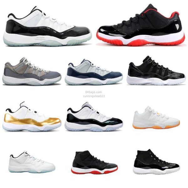 

2023 sail 11 11s mens basketball shoes sneakers pn dust cherry cool grey concord university blue fire red oreo bred black cat white cement w