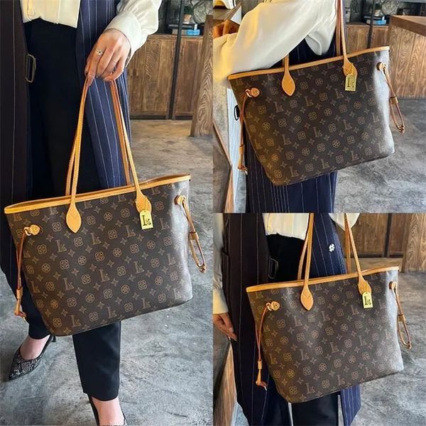 

2023 women real leather handbags shopping tote bags handbag purse crossbody bag