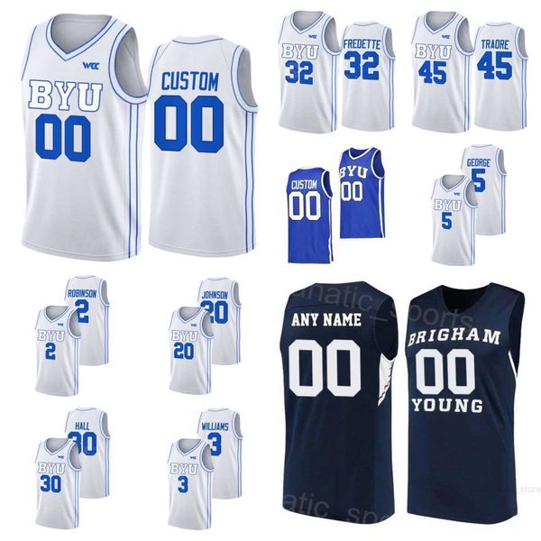

byu cougars college jerseys basketball 3 elijah bryant 12 eric mika 1 chase fischer tyler haws danny ainge jimmer fredette devin durrant sew, Black