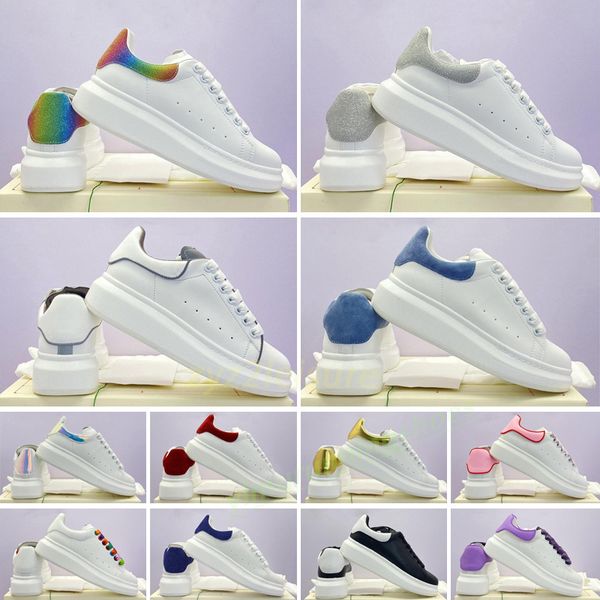 

2023 designer log oversized casual shoes white black leather luxury velvet suede womens espadrilles trainers mens women flats lace up platfo