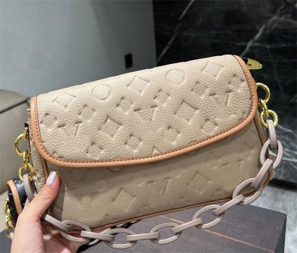 

designer bags totes handbags women shoulder crossbody chain bag luxury genuine leather monograms embossing purse fashion handbag wallet