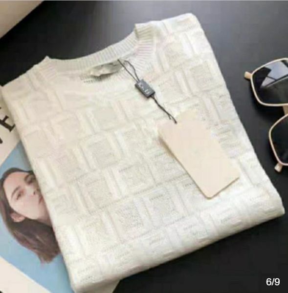 

women's t-shirt t shirt designer womens t shirt high-end translucent lace women long sleeve shorts sleeve 3 colors luxury fashion, White
