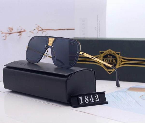 

dita tita fashion trend men's and women's high end sunglasses anti glare sunglasses tourism travel leisure sunglasses, White;black