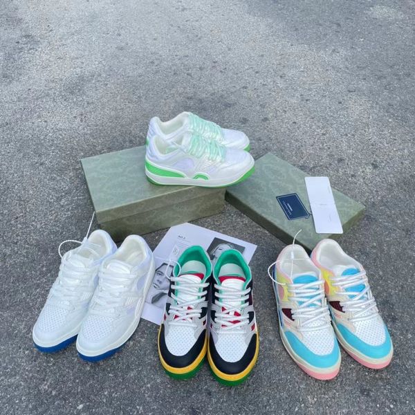 

real leather low basketball shoes women men double g sneakers platform skate loafer 2023 designer low trainers vintage tennis leather gu ska