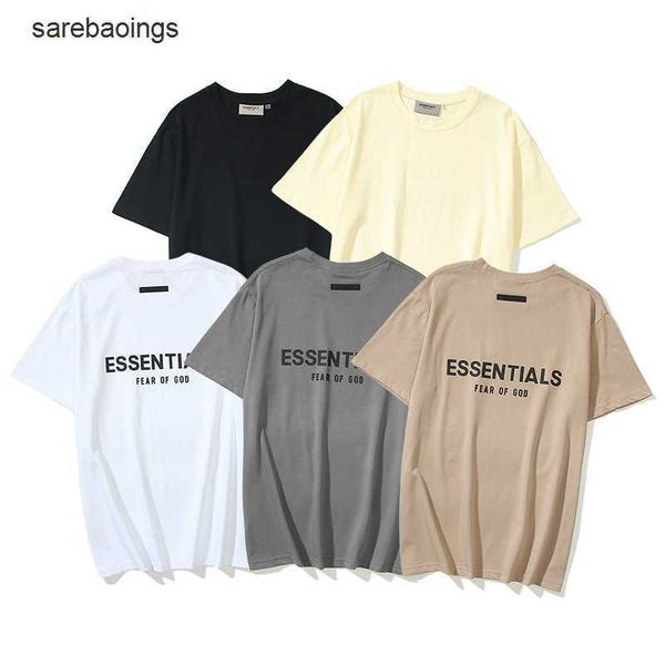 

large shirts fear god multiple essen tape letters short sleeves trend fogg tee, White;black