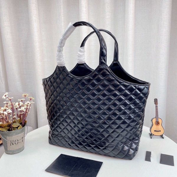 

designer bag ys diamond lattice tote bag ladies large capacity fashion shoulder handheld armpit bag commuter mother bag