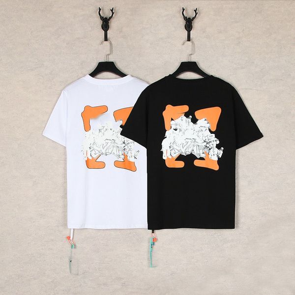 

men's t-shirts mens tshirts designers clothes fashion cotton couples tee casual summer men women clothing brand short sleeve tees desig, White;black