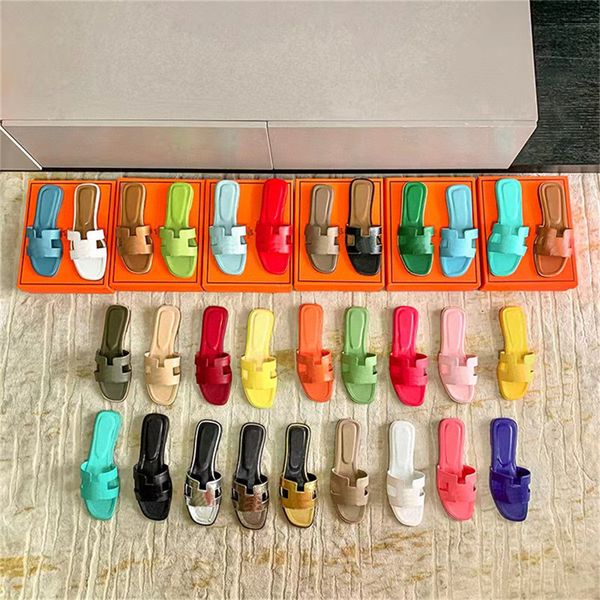 

beach slippers classic flat heel summer lazy designer fashion cartoon big head flops leather lady slides women shoes l bath ladies sandals l, Black