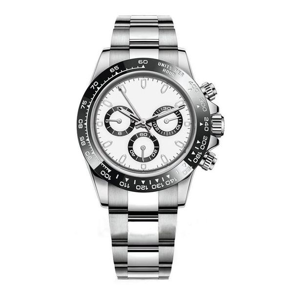 

mens u1 watch designer watch montre de luxe automatic wristwatch silver ceramic bezel 316l steel adustable folding buckle269l, Slivery;brown