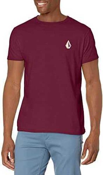 

mens t-shirt short sleeve crew neck soft fitted tees fresh classic t-shirts fashion pure cottond5km, White;black