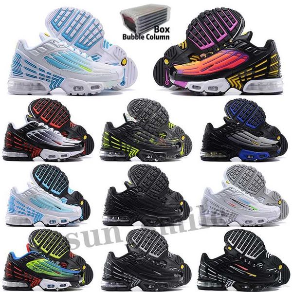 

tn plus 3 running kids shoes tuned baby children yellow parachute neon deep royal walking jogging hiking boys girls trainers sneakers eur 28, Black