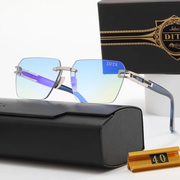 

brand dita driving hd box sunglasses men's and women's sunglasses, White;black