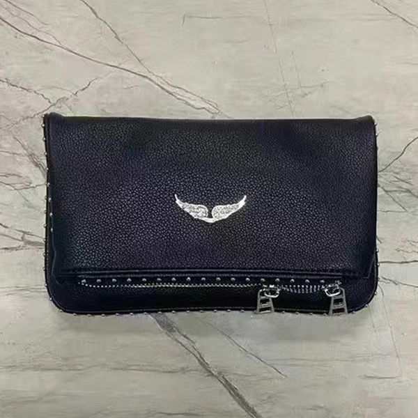 

handbag luxury designers bags zadig voltaire shoulder flap crossbody chain bag zv inlaid diamond wing handbag wallets totes beads chains has