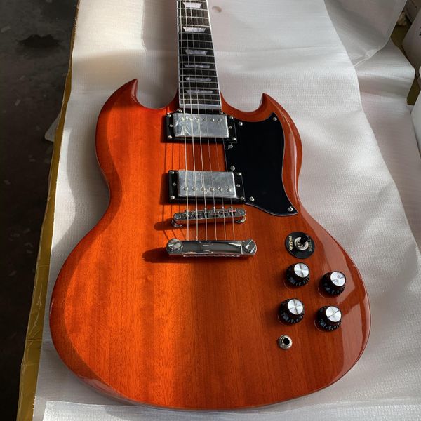 

customized electric guitar, rosewood fingerboard rufous guitar,chrome-plated hardware,