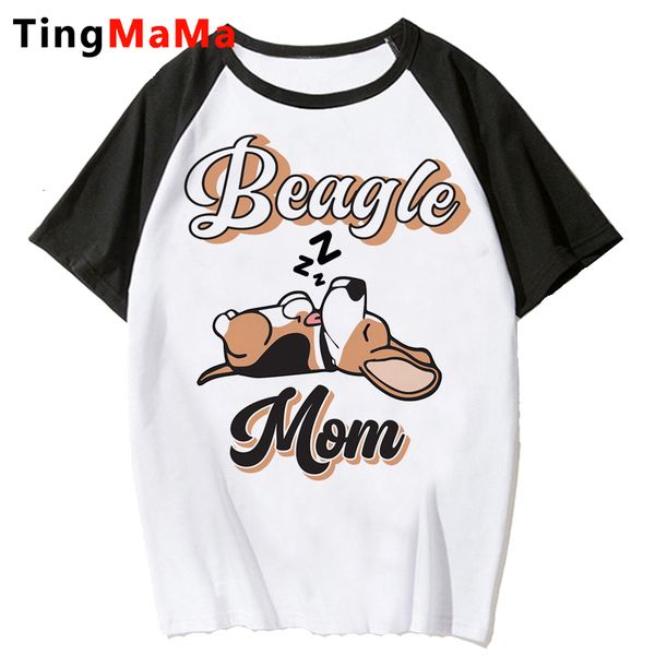 

womens tshirt beagle tshirt women japanese korea vintage aesthetic t shirt graphic tees 230323, White