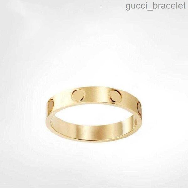

designer ring titanium steel silver love rings men and women rose gold jewelry couples christmas ring gift party wedding accessories size 5-