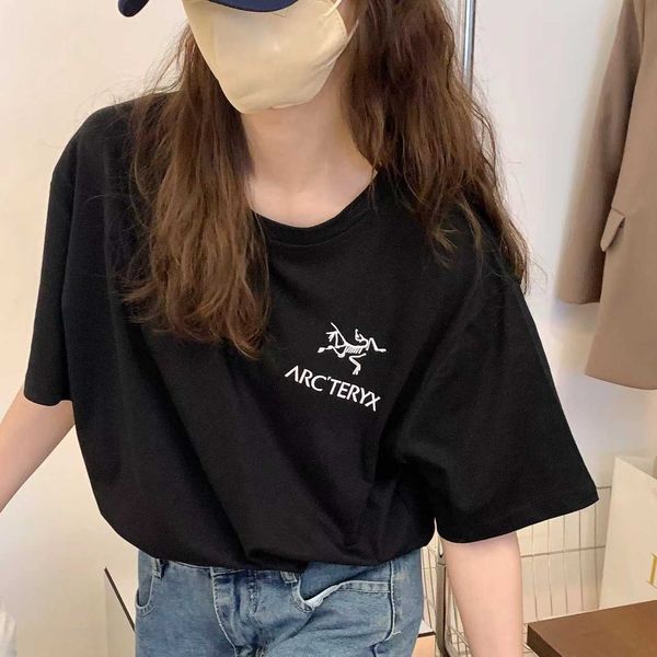 

arc t shirt for men arcterxy t shirts for euro women fashion and brand shirt brand men short sleeve couples t 2023 new fashion print fashion, White;black