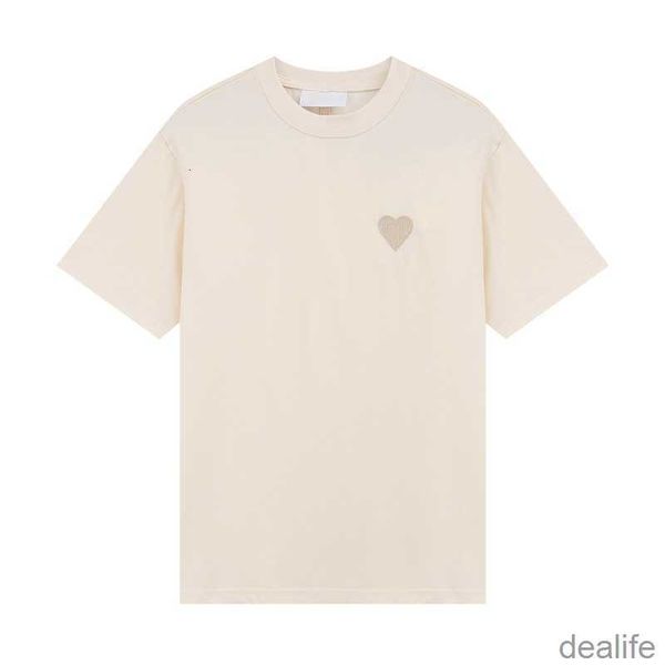 

23s mens t-shirts women short sleeves designer luxury t shirt fashion casual tshirt man clothing amis tees 3jxn, White;black