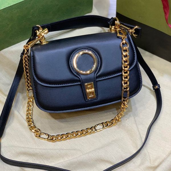 

women's designer handbag luxury chain bag fashion one shoulder bag metal craft alphabet design chain decoration going out party handbag