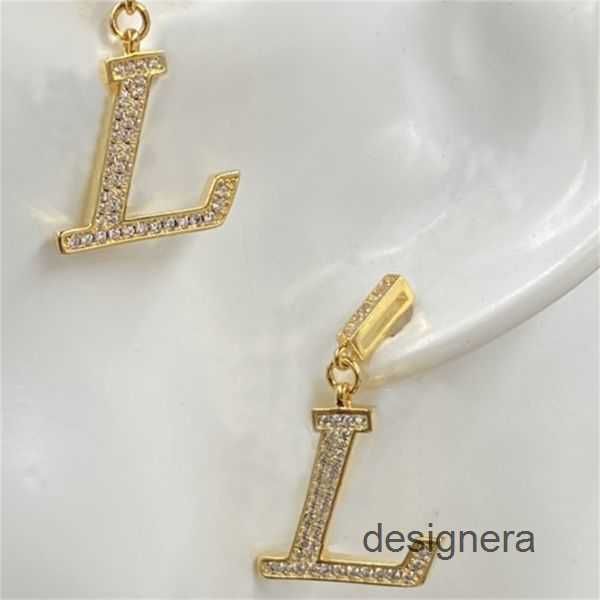 

stud luxury designer ear studs brand stud gold earring fashion women stud earrings ornaments brand designers geometry rhinestone earring 2b5, Golden;silver