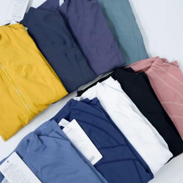 

women yoga jacket clothes slim yoga running fitness zipper stand collar slim fit long sleeve sports training quick dry jacket