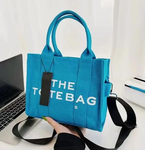 

designer marc the tote bag women handbag shoulder bag canvas crossbody shopping luxury fashion totes bags black large handbags purse jocobs