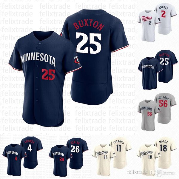 

byron buxton 2023twins jersey carlos correa cole sands caleb thielbar luis arraez tyler mahle max kepler harmon killebrew sonny gray kenta m, Blue;black