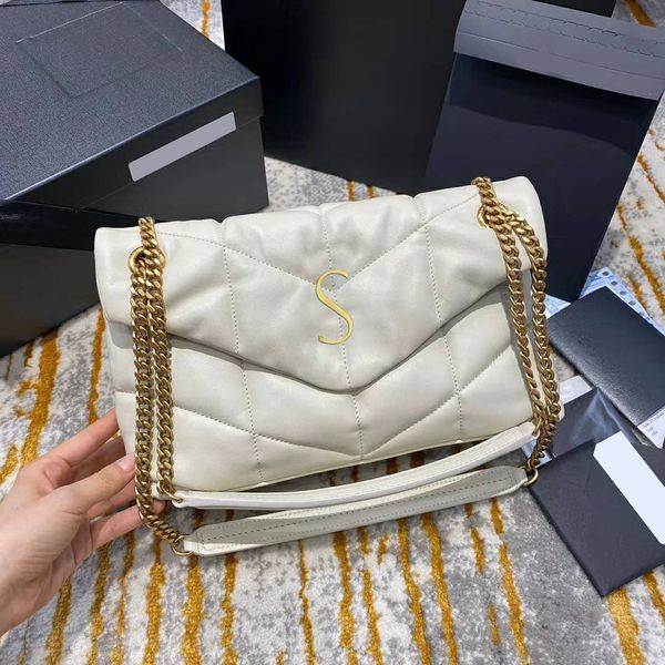 

designer yslity loulou puffer bag womens mens lou sheep leather woc classic lambskin hobo shoulder bag luxury tote handbag fashion cross bod