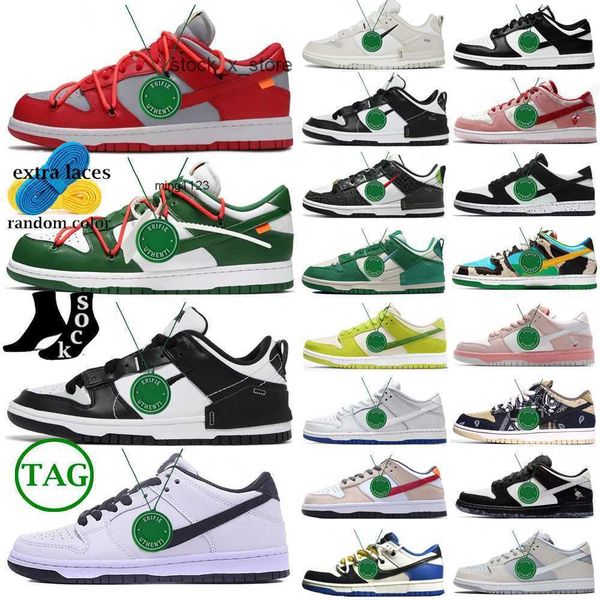 

2023 low panda dunks off sb shoes men women running shoes cool grey university red gold pine green white x candy malachite light iron ore pa, Black