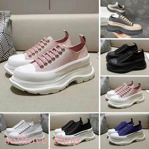 

2022 trending canvas casual shoes women platform sneakers outdoor trainers triple black white pink outdoor classic girls luxury designer spo, White;red