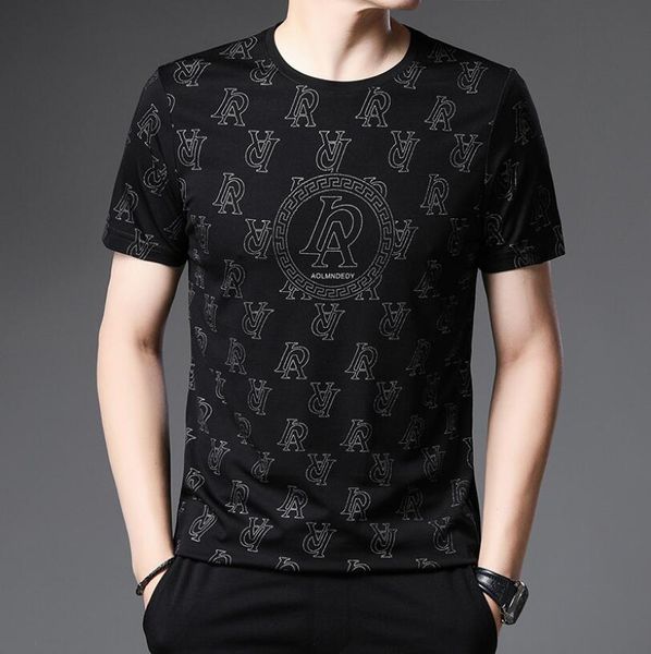 

men's t-shirts designer t-shirt casual t shirt with print short sleeve for sale luxury mens hip hop clothing asian, White;black