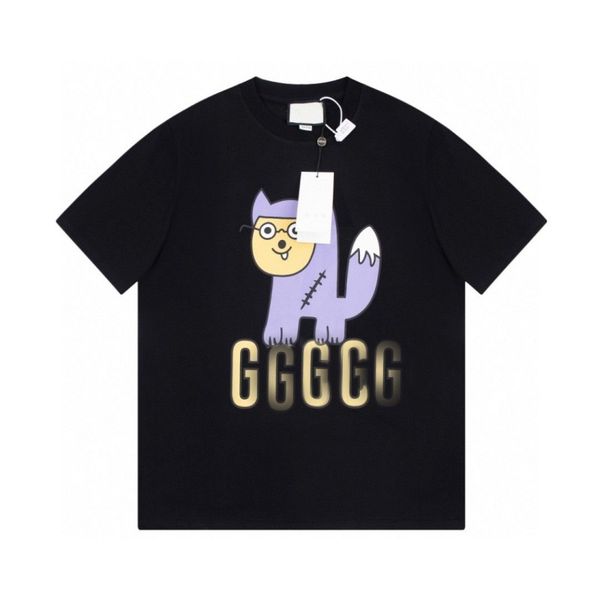 

mens designer t shirt letter tees men women g shirt printing short sleeve hip hop style black white t-shirts trend, White;black