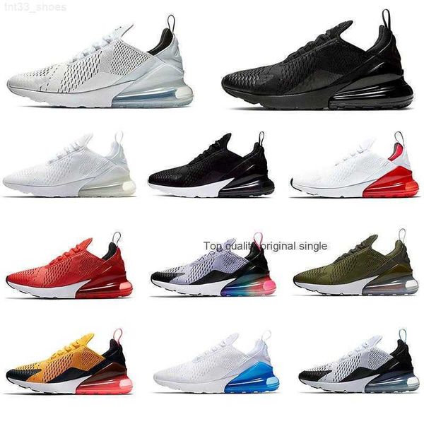 

running shoes mens trainers sport sneakers triple black white red rose 270s women men chaussures bred be true barely