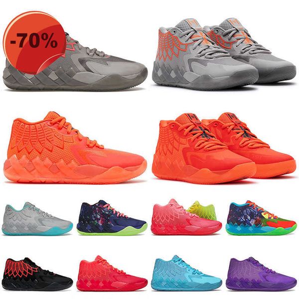

athletic og shoes lamelo ball basketball shoes mb.01 mens rock ridge red not from here lo ufo sneakers size 40-46