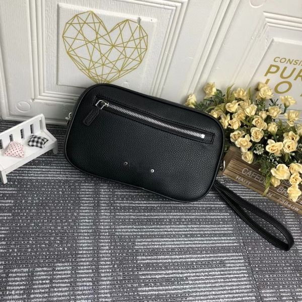 

men's handbags wrist zipper clutch bags camera evening bag embossed clutches wallet designer luxury brand purse handbag, Red;black