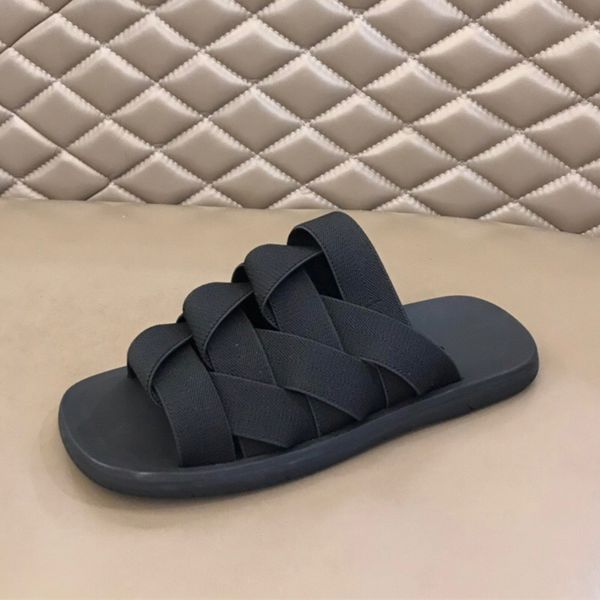 

intrecciato sandals for womens ladies fashion luxury fabric weave style designer slides summer slippers black white green loafers