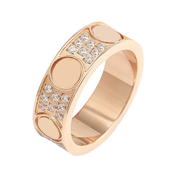 

designer rings love ring carti band diamond-pave wedding ring silver women/men luxury jewelry titanium steel gold-plated never fade not alle
