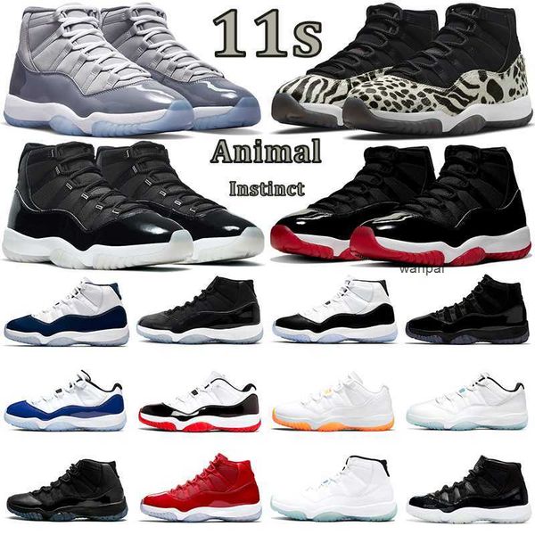 

11s animal instinct men basketball shoes 11 jumpman cool grey 25th anniversary bred concord cap and gown gamma blue citrus mens women traine