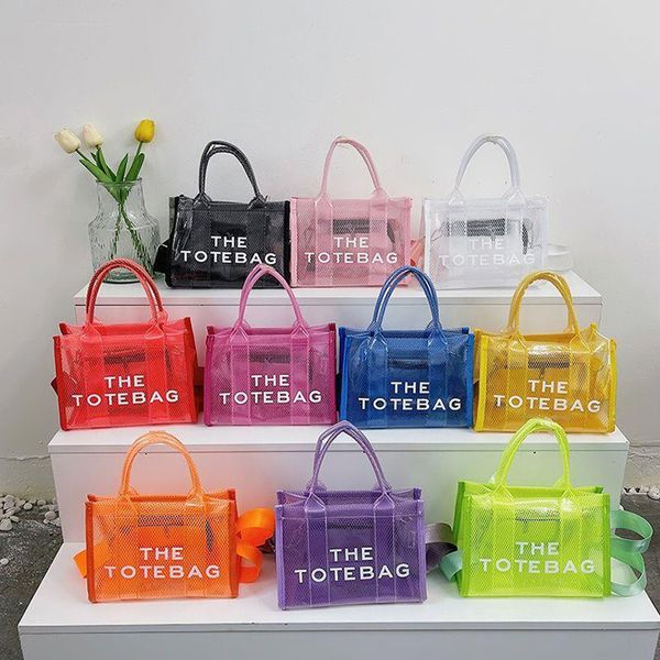 

weekend designer large casual clutch shopper bag luxury 2 size clear city handbags the tote shoulder sling bags womens mens fashion classic